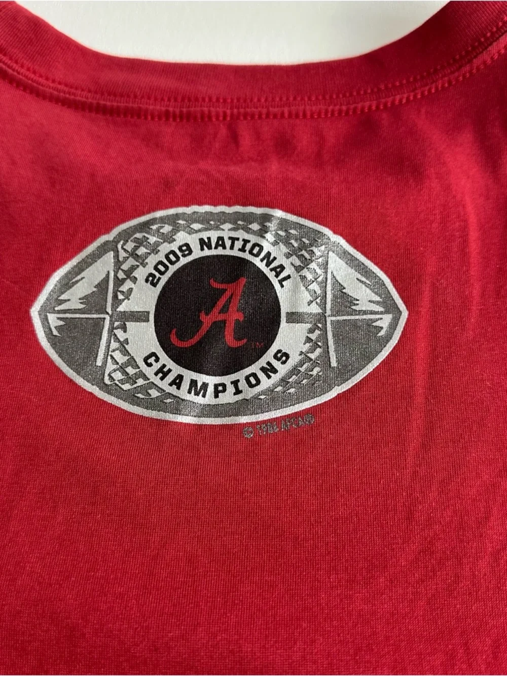 Nike Men's Alabama Football Short‎ Sleeve T-Shirt - Crimson men size XXL